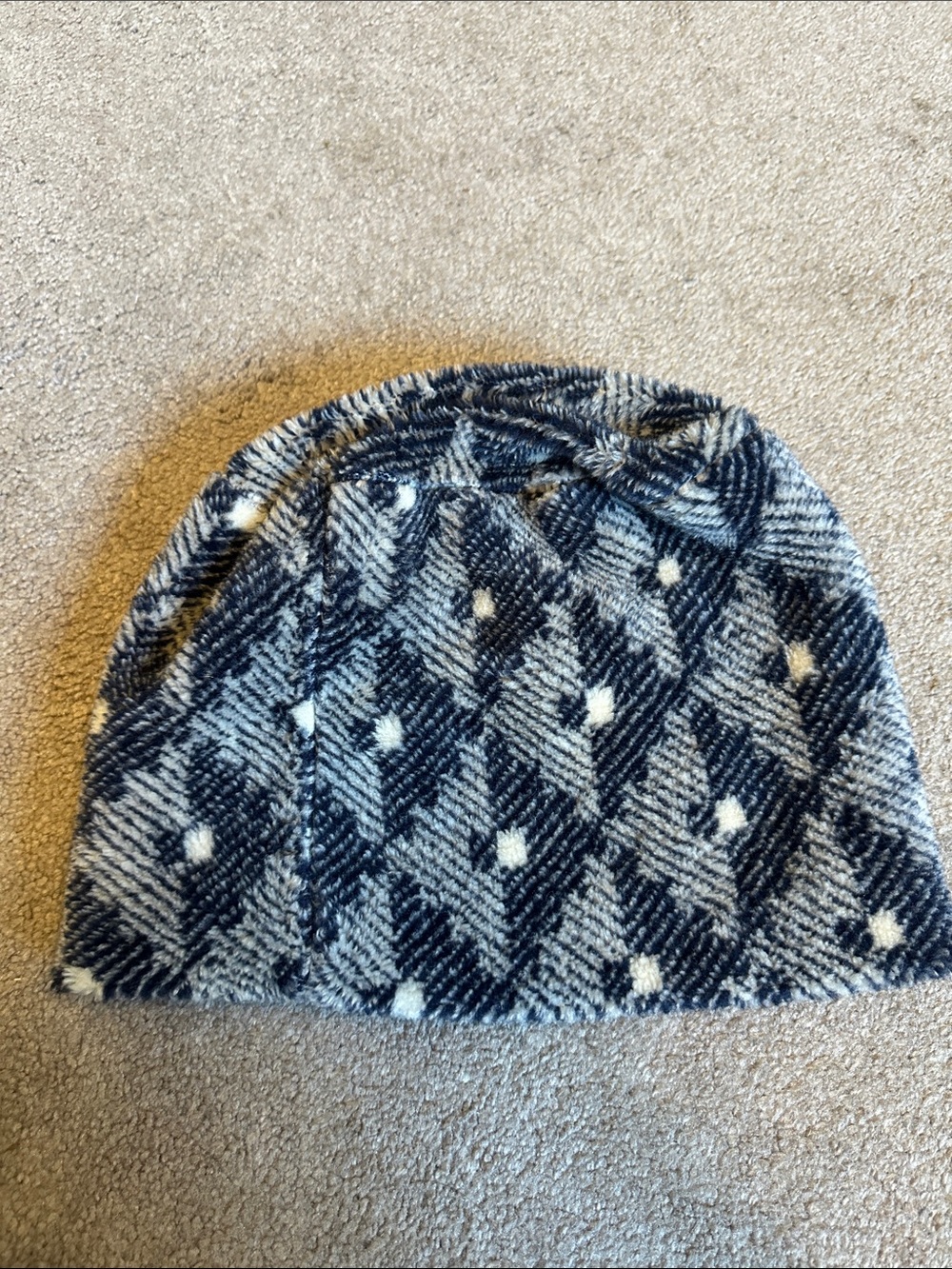 Warm Memories Made in Alaska Oversized Fleece Hat GUC